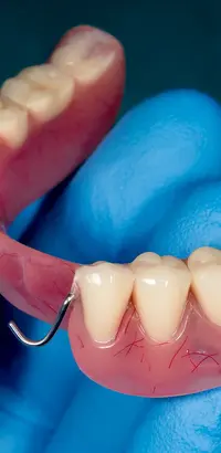 How do Dentures stay in